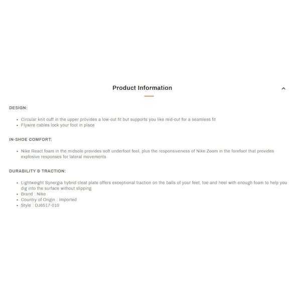 Nike Alpha Huarache NXT White Black Metal Cleats DJ6517-101 Men Size 8.5 NWT - Picture 6 of 12